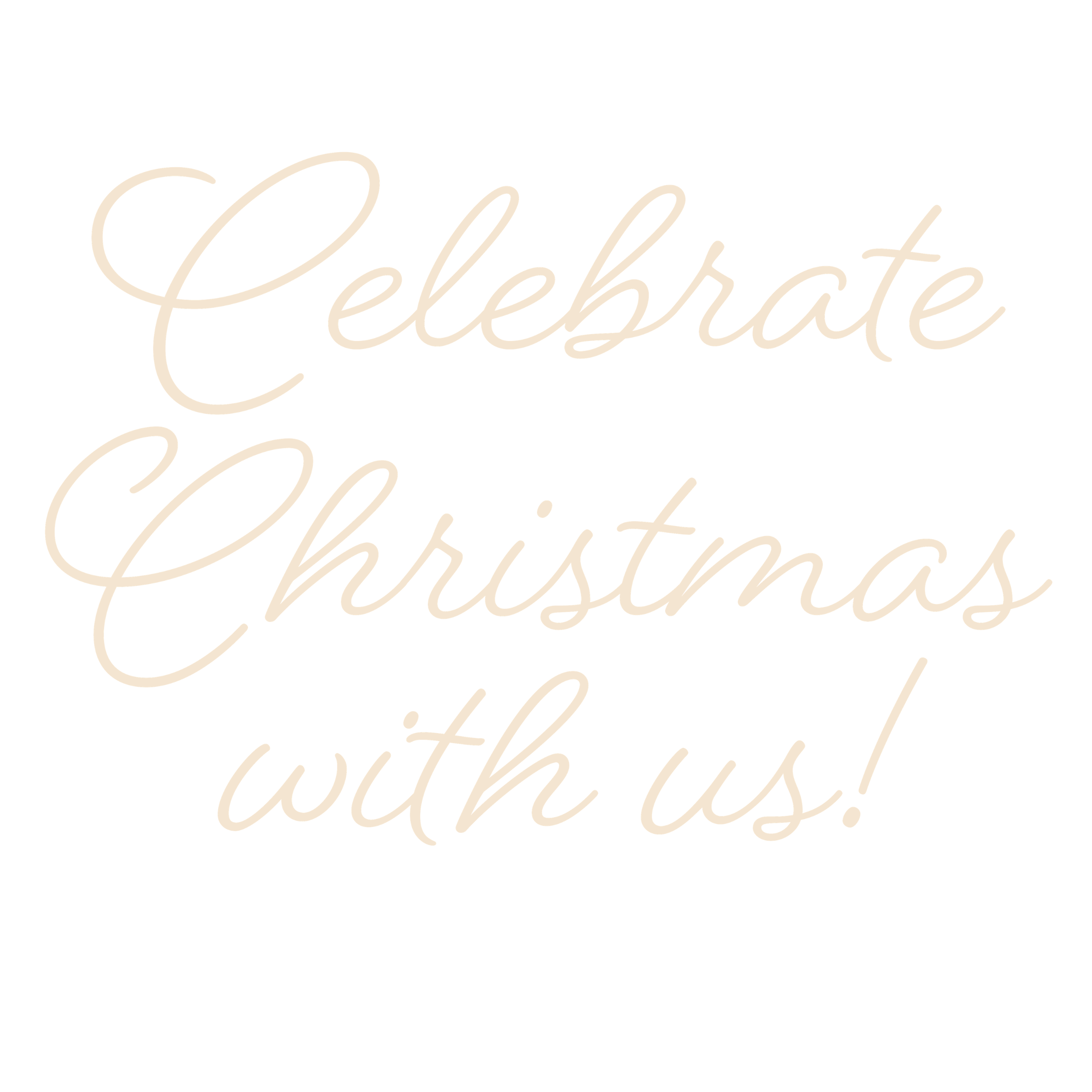Celebrate Christmas with us